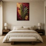 Premium Wall Art Dikey Html Edition – KITCHENNW2040 showcased in an elegant minimalist interior