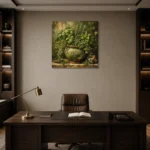 Premium Wall Art Kare Html Edition – KITCHENNW2045 displayed in a contemporary gallery-inspired room