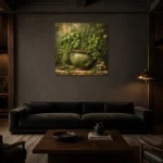 Premium Wall Art Kare Html Edition – KITCHENNW2045 shown in a warm modern interior