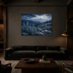 Premium Wall Art Yatay Html Edition – KITCHENNW2048 shown in a warm modern interior