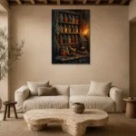Premium Wall Art Dikey Html Edition – KITCHENNW2050 presented in a sophisticated home setting