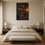 Premium Wall Art Dikey Html Edition – KITCHENNW2050 showcased in an elegant minimalist interior
