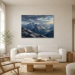 Premium Wall Art Yatay Html Edition – LANDSCAPENW2001 styled in a refined neutral interior