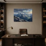 Premium Wall Art Yatay Html Edition – LANDSCAPENW2001 displayed in a contemporary gallery-inspired room