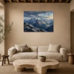 Premium Wall Art Yatay Html Edition – LANDSCAPENW2001 presented in a sophisticated home setting