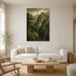 Premium Wall Art Dikey Html Edition – LANDSCAPENW2006 styled in a refined neutral interior