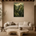 Premium Wall Art Dikey Html Edition – LANDSCAPENW2006 presented in a sophisticated home setting
