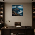 Premium Wall Art Kare Html Edition – LANDSCAPENW2008 displayed in a contemporary gallery-inspired room