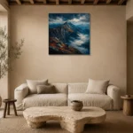 Premium Wall Art Kare Html Edition – LANDSCAPENW2008 presented in a sophisticated home setting