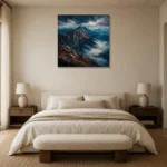 Premium Wall Art Kare Html Edition – LANDSCAPENW2008 showcased in an elegant minimalist interior