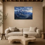 Premium Wall Art Yatay Html Edition – LANDSCAPENW2010 presented in a sophisticated home setting