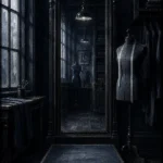 Midnight Tailor Ascent Tailor's Mirror Black Dressing Room Wall Art