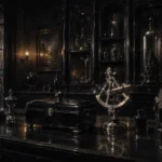 Obsidian Chronicle Lacquer Box Black Entryway Wall Art
