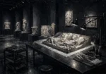 Shadow Interlude Conservation Table Black Living Room Wall Art
