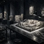 Shadow Interlude Conservation Table Black Living Room Wall Art