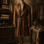 Tobacco Sentinel Tobacco-Brown Silk Coat Brown Bedroom Wall Art