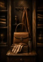 Tobacco Ascent Structured Handbag Brown Bedroom Wall Art