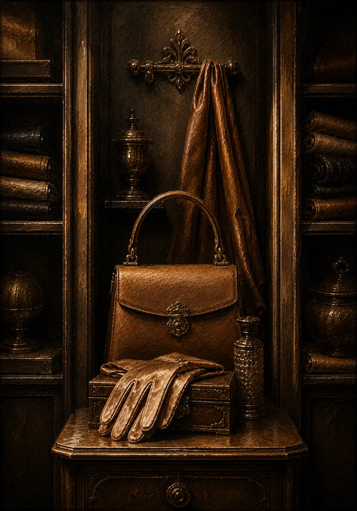 Tobacco Ascent Structured Handbag Brown Bedroom Wall Art