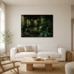 Premium Wall Art Yatay Html Edition – NM3-GRN-JT-H-002 styled in a refined neutral interior