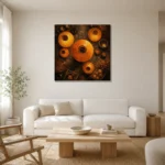 Premium Wall Art Kare Html Edition – NM3-ORG-AL-S-002 styled in a refined neutral interior
