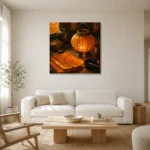 Premium Wall Art Kare Html Edition – NM3-ORG-AL-S-004 styled in a refined neutral interior