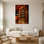Premium Wall Art Dikey Html Edition – NM3-ORG-TM-V-004 styled in a refined neutral interior