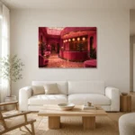Premium Wall Art Yatay Html Edition – NM3-PNK-FH-H-001 styled in a refined neutral interior