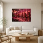 Premium Wall Art Yatay Html Edition – NM3-PNK-FH-H-005 styled in a refined neutral interior