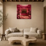 Premium Wall Art Kare Html Edition – NM3-PNK-FH-S-001 presented in a sophisticated home setting