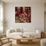 Premium Wall Art Kare Html Edition – NM3-PNK-PP-S-001 styled in a refined neutral interior