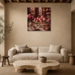 Premium Wall Art Kare Html Edition – NM3-PNK-PP-S-001 presented in a sophisticated home setting