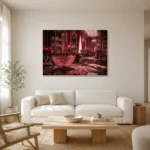 Premium Wall Art Yatay Html Edition – NM3-PNK-RG-H-004 styled in a refined neutral interior