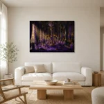 Premium Wall Art Yatay Html Edition – NM3-PUR-IB-H-002 styled in a refined neutral interior
