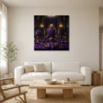 Premium Wall Art Kare Html Edition – NM3-PUR-IB-S-001 styled in a refined neutral interior