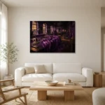 Premium Wall Art Yatay Html Edition – NM3-PUR-PS-H-002 styled in a refined neutral interior