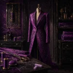 Plum Cabinet Plum Evening Coat Purple Bedroom Wall Art