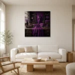 Premium Wall Art Kare Html Edition – NM3-PUR-PS-S-005 styled in a refined neutral interior