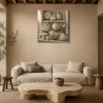 Premium Wall Art Kare Html Edition – NM3-WHT-IC-S-004 presented in a sophisticated home setting