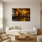 Premium Wall Art Yatay Html Edition – NM3-YLW-LC-H-003 styled in a refined neutral interior