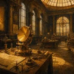 Solar Interlude Heliograph Yellow Living Room Wall Art