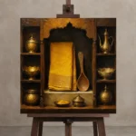 Premium Wall Art Kare Html Edition – NM3-YLW-ST-S-003 displayed on a studio easel