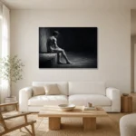 Premium Wall Art Yatay Html Edition – NUDE0826006 styled in a refined neutral interior