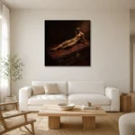 Premium Wall Art Kare Html Edition – NUDE0826011 styled in a refined neutral interior