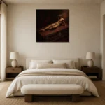 Premium Wall Art Kare Html Edition – NUDE0826011 showcased in an elegant minimalist interior