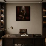 Premium Wall Art Kare Html Edition – NUDE0826012 displayed in a contemporary gallery-inspired room