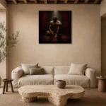 Premium Wall Art Kare Html Edition – NUDE0826012 presented in a sophisticated home setting
