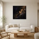 Premium Wall Art Kare Html Edition – NUDE0826014 styled in a refined neutral interior