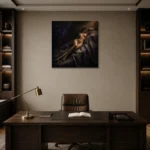 Premium Wall Art Kare Html Edition – NUDE0826014 displayed in a contemporary gallery-inspired room