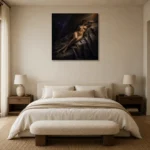 Premium Wall Art Kare Html Edition – NUDE0826014 showcased in an elegant minimalist interior
