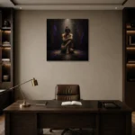 Premium Wall Art Kare Html Edition – NUDE0826015 displayed in a contemporary gallery-inspired room